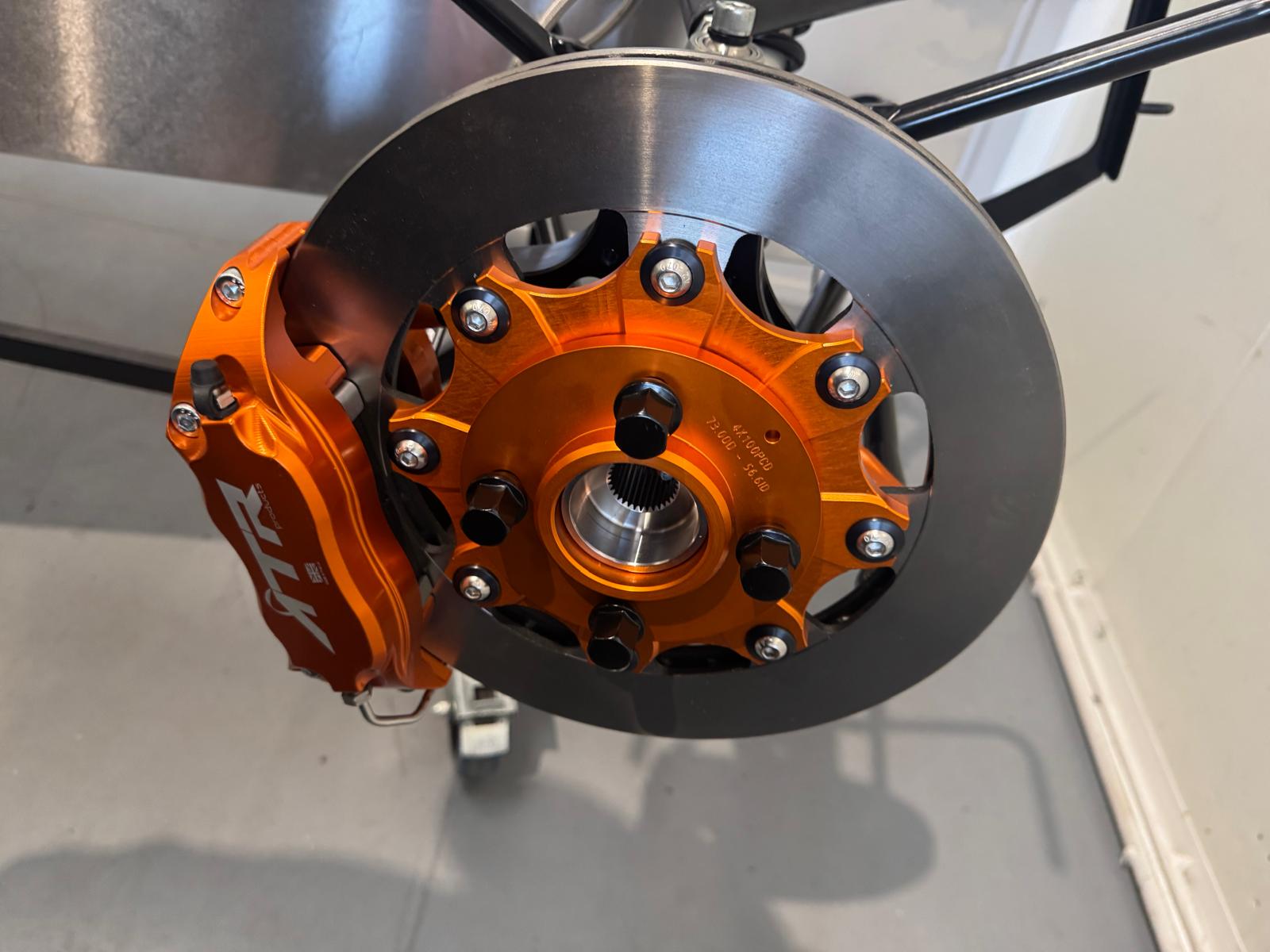 GBS Zero Gen2 build progress — chassis, suspension and component installation.