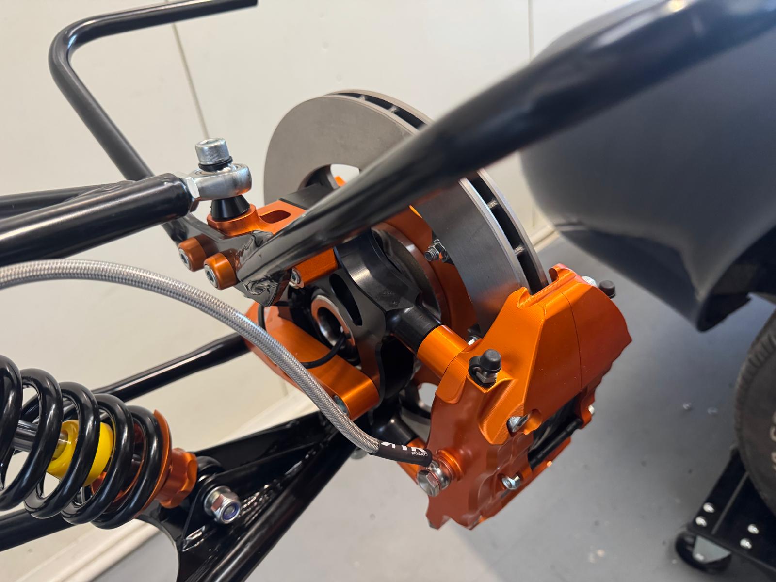 GBS Zero Gen2 build progress — chassis, suspension and component installation.