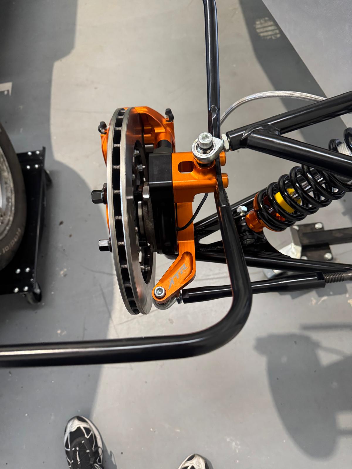 GBS Zero Gen2 build progress — chassis, suspension and component installation.
