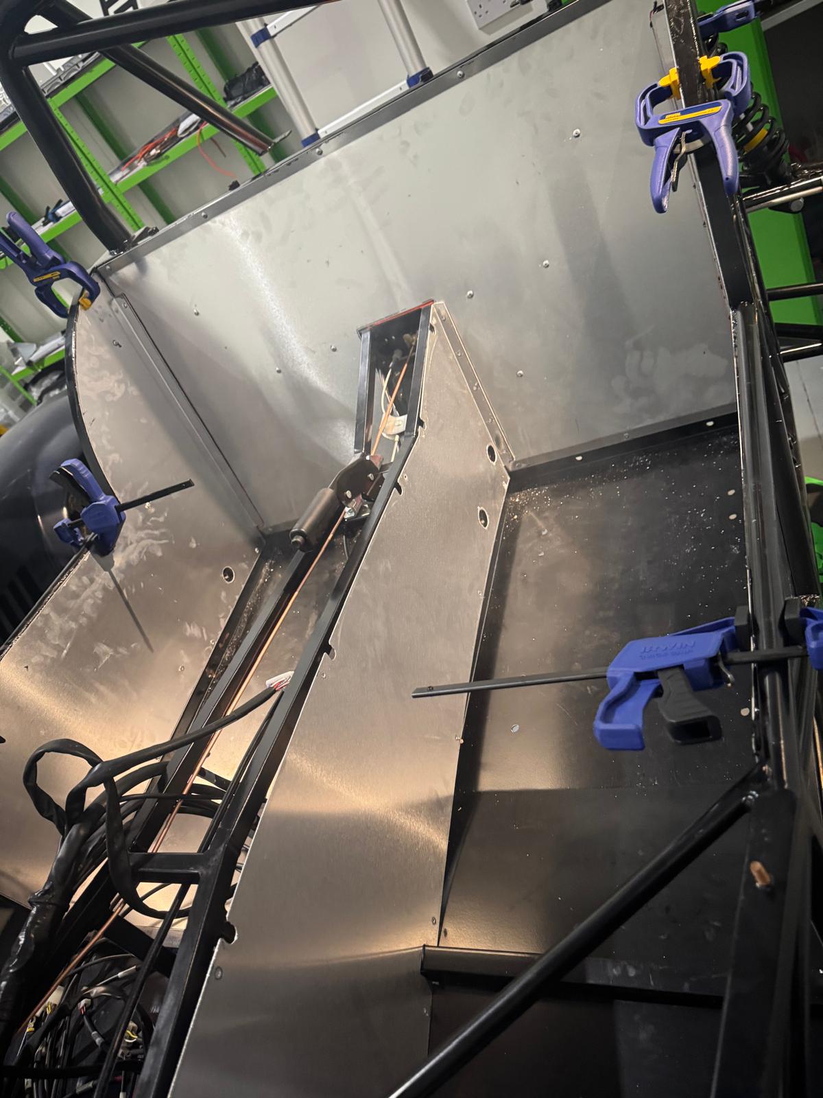 GBS Zero Gen2 build progress — chassis, suspension and component installation.