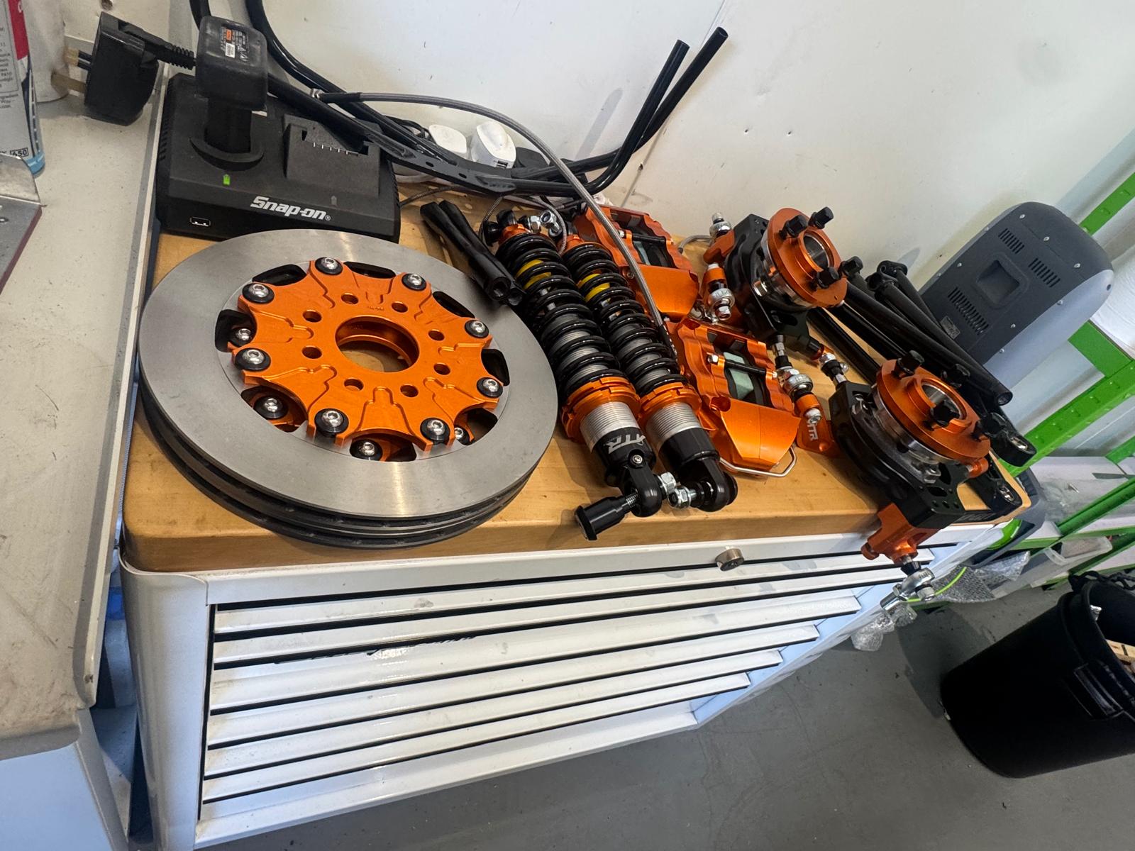 GBS Zero Gen2 build progress — chassis, suspension and component installation.