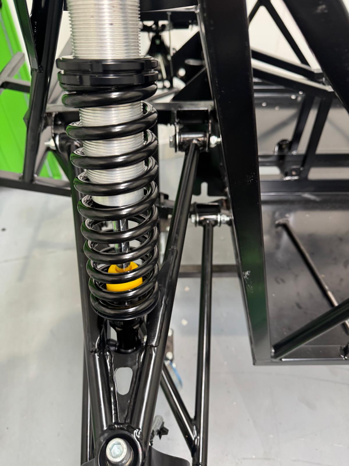 GBS Zero Gen2 build progress — chassis, suspension and component installation.
