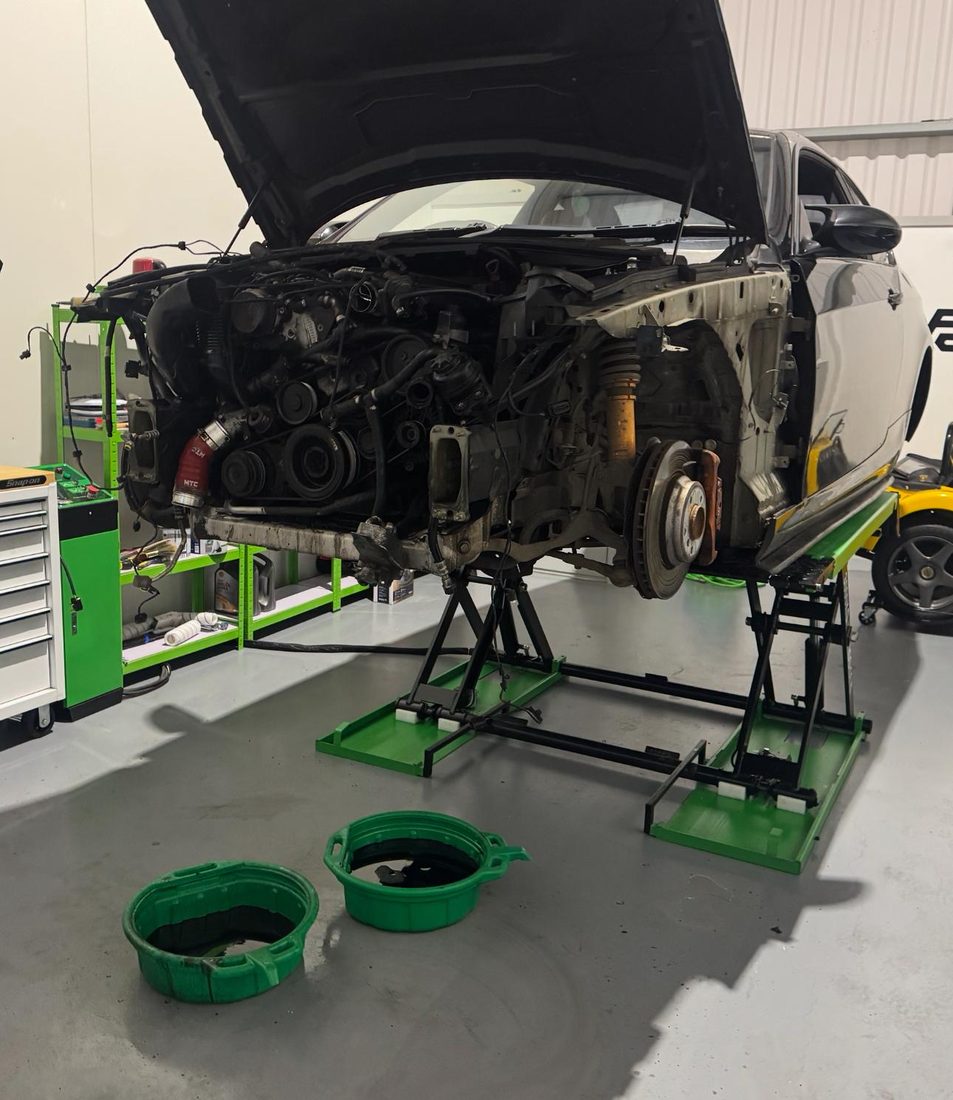 Specialist performance vehicle workshop work